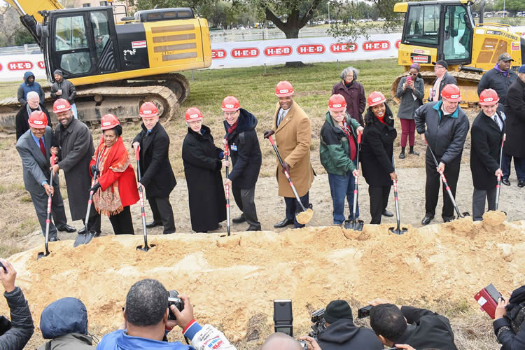 HEB MacGregor Ground Breaking Waterman Steele Real Estate Advisors